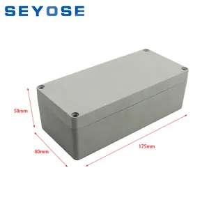 FA20 Metal boxes Electrical ip67 Aluminum Outdoor waterproof enclosure Junction Box 175*80*58mm