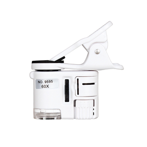 LEDライト付きBM-MG8059白色60倍ズームミニポケット携帯電話顕微鏡 - Product Image 2
