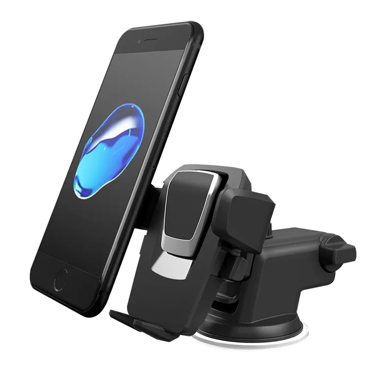 360 Graden Draaibare Universele Sterke Zuignap GPS Klem Mount Auto Mobiele Telefoon Houder