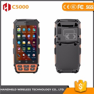 Wholesale mejor calidad de mano inalámbrico C5000 robusto ip65 pda código de barras androide - Product Image 1