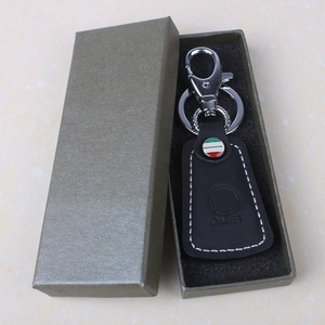 Porte-clés <span class=keywords><strong>de</strong></span> voiture avec logo personnalisé et porte-clés en cuir <span class=keywords><strong>de</strong></span> voiture et porte-clés en cuir véritable personnalisé - Product Image 5