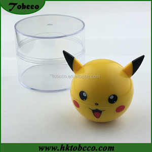 Fábrica Directamente <span class=keywords><strong>3</strong></span> Piezas Cat Juego PikaChu Pokemon Bola de Zinc Grinder Crusher Tobacco Grinder grinder - Product Image 3