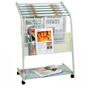 Di alta Qualità In Legno Scaffali Giornale Rivista Cremagliera per la Biblioteca - Product Image 4
