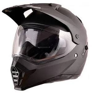 ECE approved motocross safety motorcycle helmets full face double visors helmets