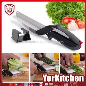 Nuevo mango de plástico de acero inoxidable 2 en 1 máquina de <span class=keywords><strong>picar</strong></span> <span class=keywords><strong>alimentos</strong></span> - Product Image 2