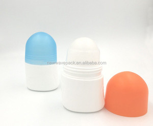 50ml plastic roll on deodorant empty bottle gel deodorant container