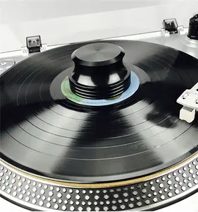 Logo Kustom Shockproof Turntable Clamp Vinyl Record Stabilizer