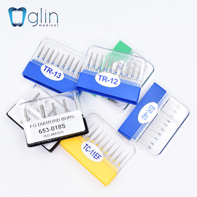 Стоматологический высокоскоростной наконечник FG, алмазные боры, стандартная грубая полировка, разглаживание зубов, полировальные инструменты, стоматологический язычный