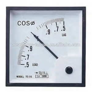 96*96mm AC/DC Analog Panel Meter COS Meter Power Factor Meter