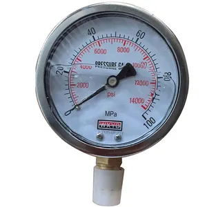 YN Series Pressure Gauge Alat Ukur Tekanan Air Manometer Hidrolik