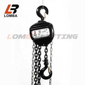 Polipasto manual de cadena de <span class=keywords><strong>3</strong></span> <span class=keywords><strong>toneladas</strong></span> con ganchos de cadena de acero forjado G80 y piñones mecánicos - Product Image 2