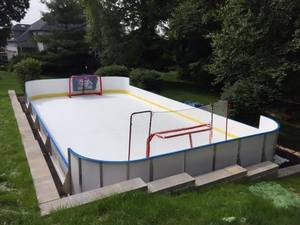 Nhân Tạo PE Bền Bề Mặt Bóng Trượt Băng Sân Trượt Băng Cho Curling & Hockey Trò Chơi Tùy Chỉnh Cắt Tổng Hợp <span class=keywords><strong>Ice</strong></span> <span class=keywords><strong>Rink</strong></span> Tấm Rào cản - Product Image 4