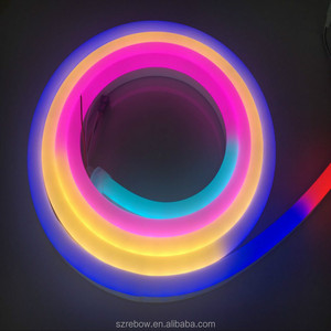 Luces led flexibles de neón, cambio de color programable, 24V, 60led, 10 unidades, pixel WS2811 - Product Image 5