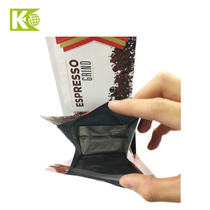 Grano de café <span class=keywords><strong>con</strong></span> válvula de la costumbre de embalaje de alimentos de café personalizado bolsa de frijol - Product Image 3