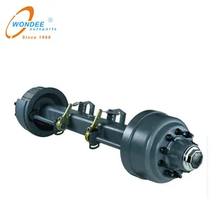 European Type 10 Holes Truck semi Trailer Axle for sale