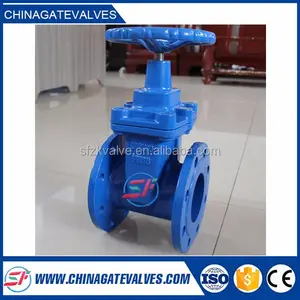 Din3352 F4 fonte ductile élastique 6 polegada vanne Cangzhou fabricant