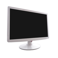 Monitor LCD de Grado Médico de 19 Pulgadas, Pantalla Ancha, Color Blanco, con Alimentación de 12 V CC