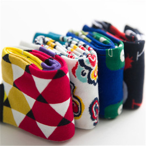 8 colores joven clásico personalizado colorido vivo lujo argyle <span class=keywords><strong>footgolf</strong></span> Calcetines de algodón - Product Image 3