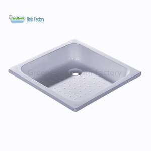 CE Desain Baru Nampan Mandi Serat Kaca Resin Akrilik <span class=keywords><strong>80X80</strong></span> Persegi Di Tiongkok HangZhou - Product Image 1