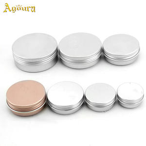 กล่องอะลูมิเนียมทรงกลมแบบกำหนดเองพร้อมฝาเกลียวสำหรับเก็บของ - Product Image 3