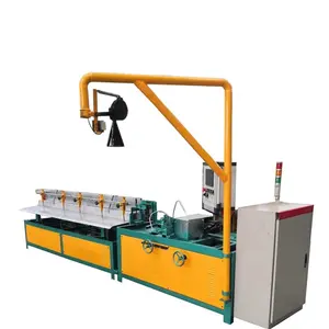 October promotion hebei TOPS single/double wire 3m mesh width full automatic chain link fence wire mesh machine