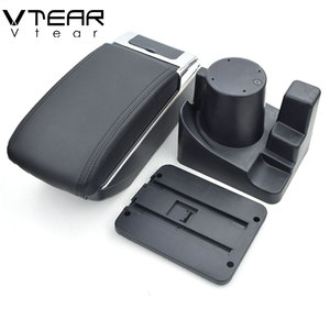 Accoudoir repose-bras en silicone pour VW jetta mk5/<span class=keywords><strong>Golf</strong></span> mk5/<span class=keywords><strong>6</strong></span>, boîte de rangement avec couvercle USB, rehaussement du support central, accessoires de rangement - Product Image 6