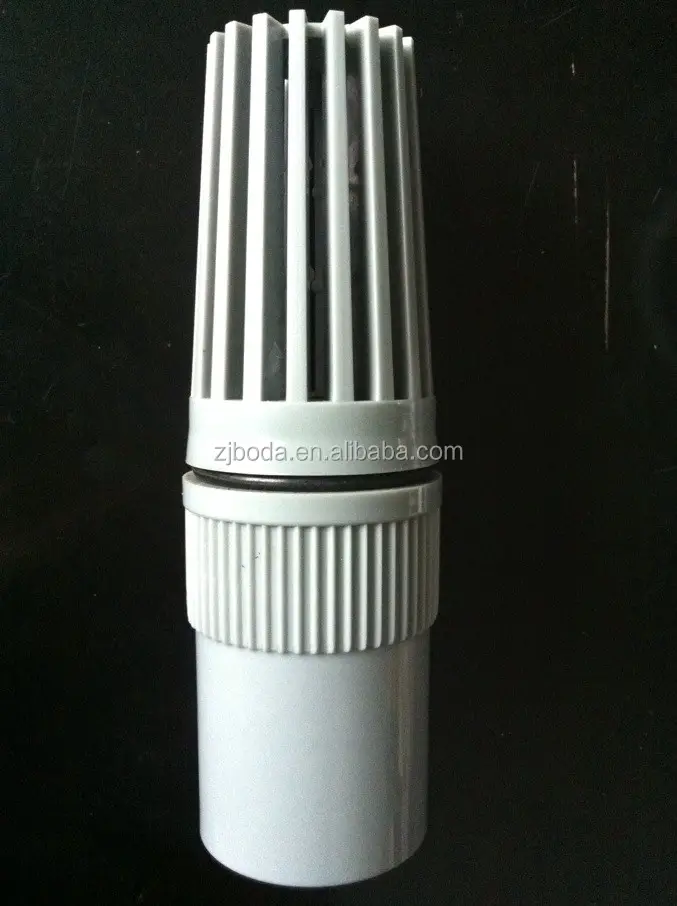 Válvula de bola de pie de retención de pvc para bomba de agua Filtro de conector de bomba sumergible (BD-08)