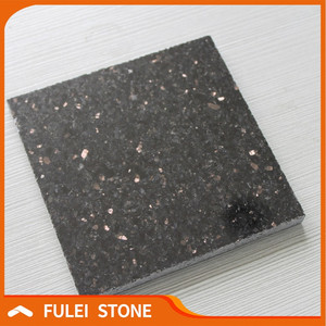 Poli pas cher 24x24 Indien noir étoiles galaxy granit tuiles <span class=keywords><strong>prix</strong></span> - Product Image 4