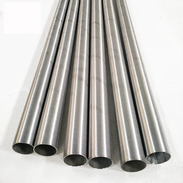 Grade 5 seamless titanium tube ASTM B338 akrapovic titanium pipes