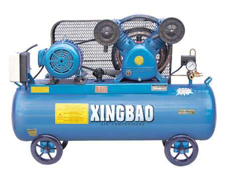 4kw мощность 120L 5,5 hp портативный удобный поршневой воздушный компрессор с ременным приводом