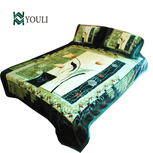 Manta de poliéster 100% grueso supersuave, 8kg, 5kg, para <span class=keywords><strong>invierno</strong></span>, con almohada y <span class=keywords><strong>colcha</strong></span>, 3, 4 y 5 unidades - Product Image 5