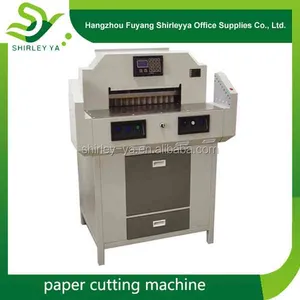 sıcak satış elektrik profesyonel tedarikçi kağıt kesici makinesi
