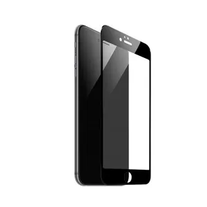 Pelindung Layar Ponsel Kaca Tempered 9H, Pelindung Layar Kekerasan untuk Iphone 6 7 8 Plus
