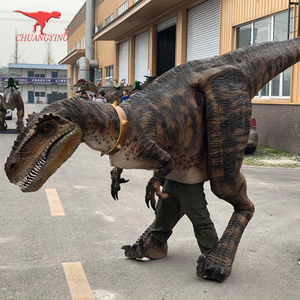 Costume de T-Rex robotique utilisé pour les vacances spéciales ou les parcs à dinosaures - Product Image 3
