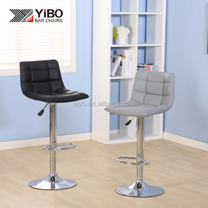 Ajustable Ascenseur PU Moderne pas cher chaises de cuisine en métal - Product Image 1
