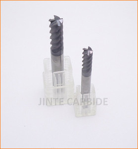 4 flautas straight <span class=keywords><strong>caña</strong></span> end mills herramienta del cortador hrc55 - Product Image 5