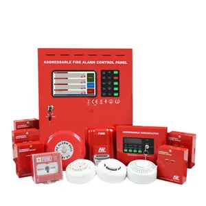 Asenware 2 döngü adresli yangın alarmı kontrol paneli