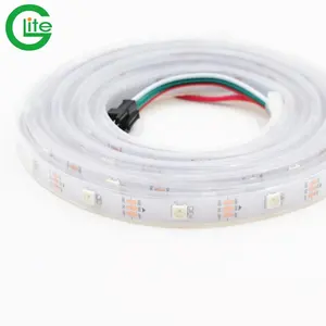 IP67 w2812b 30LED tira ws2812b ws2812 endereçável tira conduzida ws2811 à prova d' água