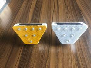 Avviso di traffico autostradale solare <span class=keywords><strong>Led</strong></span> occhio di gatto lampeggiante strada barricata riflettente luce - Product Image 4