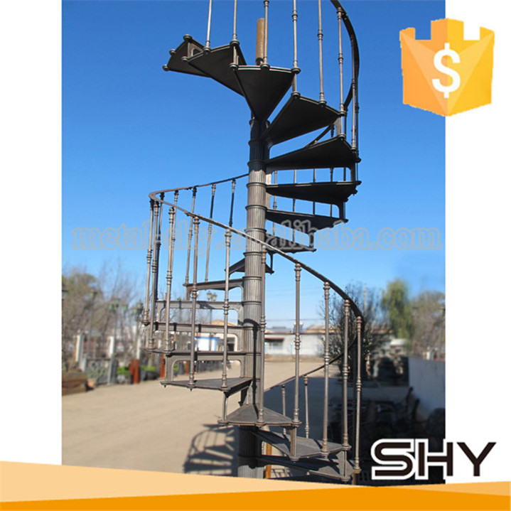 Модель 1900, чугунная дешевая подержанная винтовая лестница