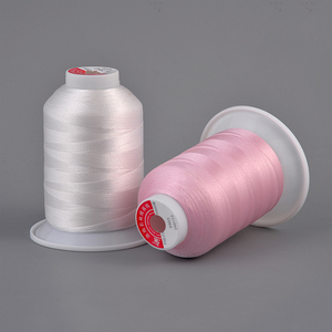 100% 폴리에스터 자수실 120D/2 5000미터 염색 패턴 - Product Image 1