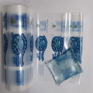 Bag 500ml Plastic Film Roll Suppliers HDPE China for Water Sachet/bags for Pure Water PE Stretch Film Gravure Printing Soft