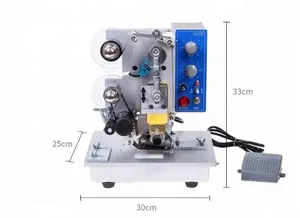 Elektrische hp-241 hot stamping codering machine