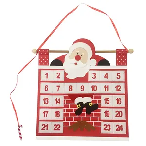 2020 santa countdown calendar luxury custom felt gift Christmas Advent Calendar