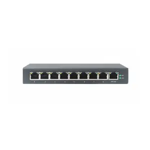 Ethernet anahtarı üreticisi hızlı ağ 8 port 10/100 hızlı poe oem anahtarı IEEE802.3af /IEEE802.3at standart