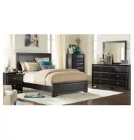 Soft Fabric Leather Bed, Modern House Royal Sets