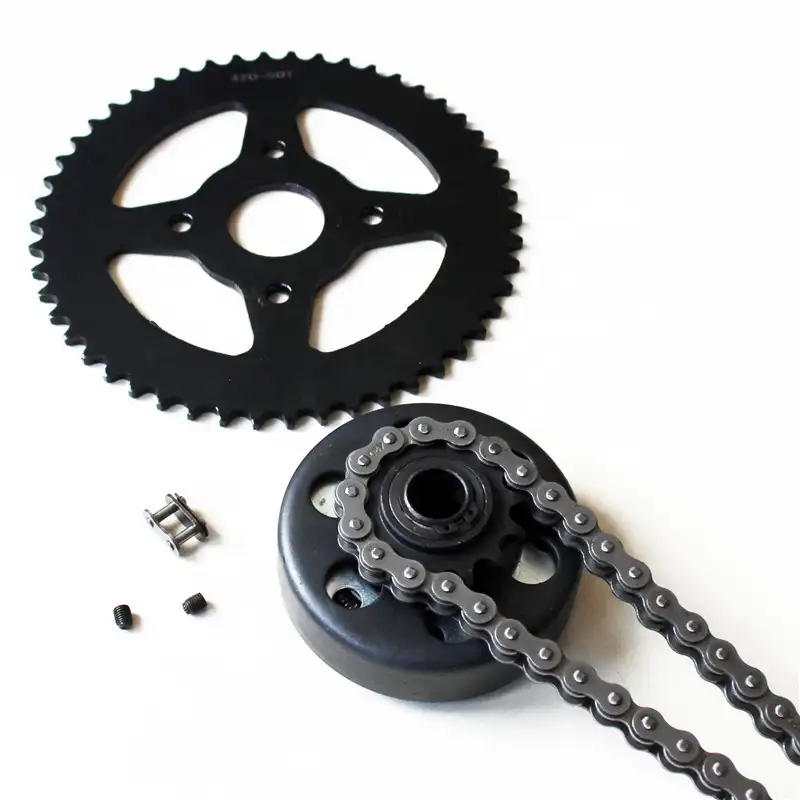 street go kart 3/4" 14 tooth #420 clutch #420 chain with 50 tooth sprocket kit