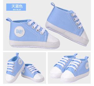 Commercio all'ingrosso scarpe di tela della ragazza del neonato della cina scarpe del bambino Sole morbido Pre camminatore scarpe del bambino - Product Image 5