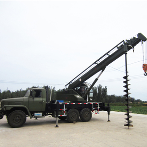 Nâng chiều cao 21 mét Cực Cương Cứng Đơn Vị Máy Kéo Gắn Cần Cẩu - Product Image 5