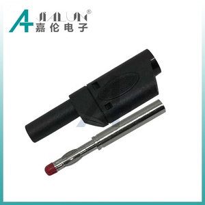 Jialun Nickel Plated Brass 4Mm An Toàn Stackable Catii 600V/32A Chuối Cắm - Product Image 5